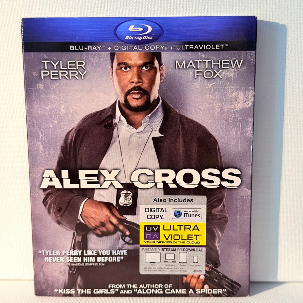 Alex Cross 2012 Blu-ray PG-13 Action Tyler Perry Matthew Fox Rob Cohen Thriller